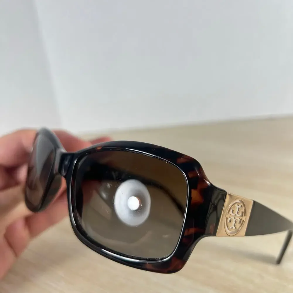 Tory Burch TY9028 510/T5 Sunglasses Polarized Dark Brown Tortoise 56-18-130